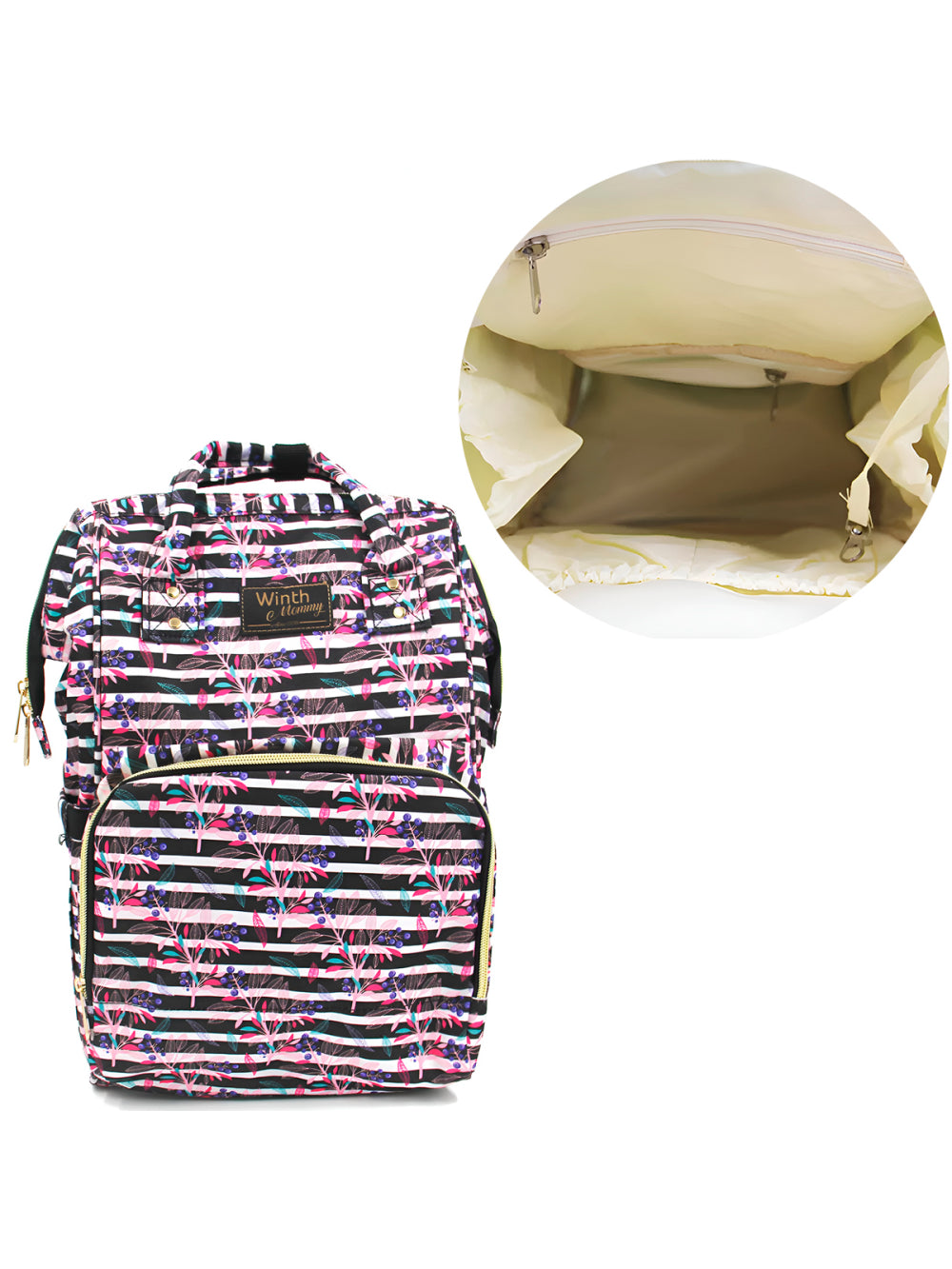 Mochila Bag Multifuncional Maternidade Bebê Mãe