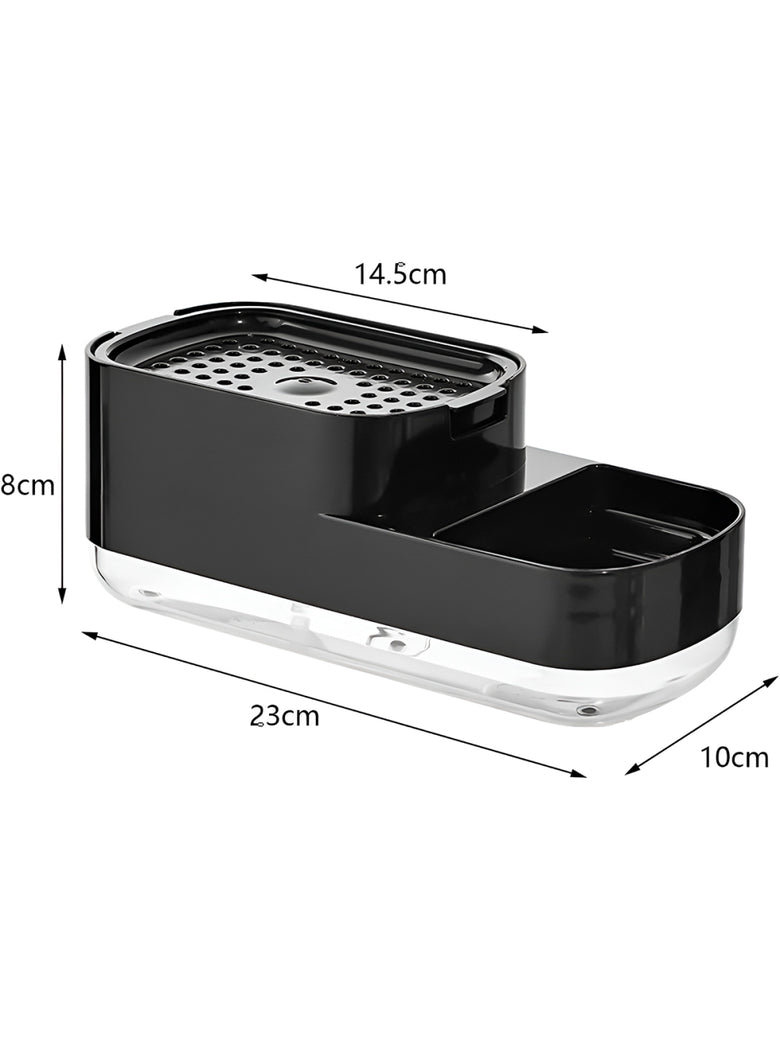 Porta Detergente Dispenser Com Suporte Esponja Cozinha