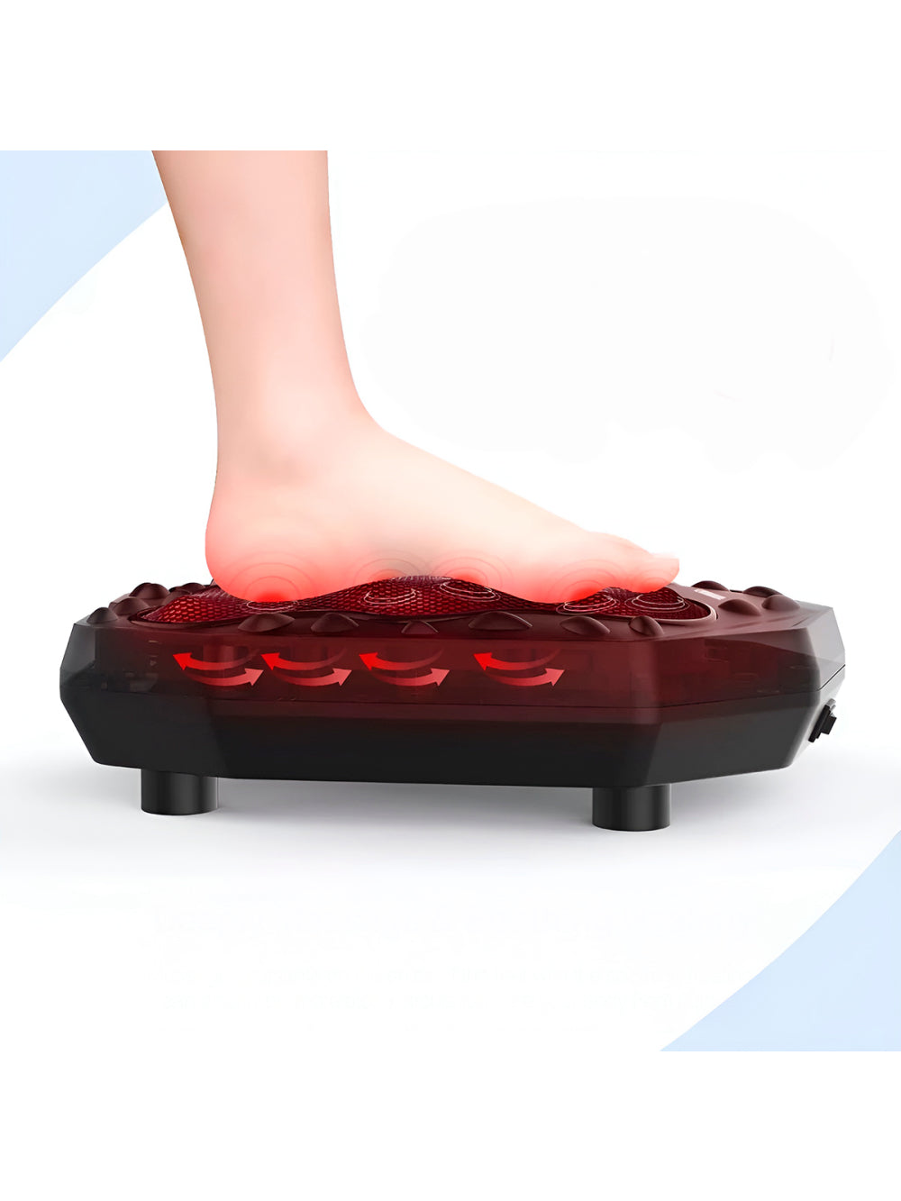 Massageador de Costas e Pés Portátil Sem Fio Shiatsu