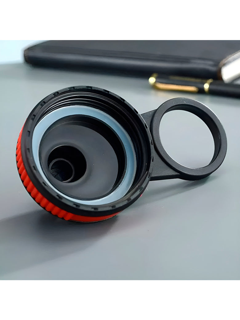 Garrafa Térmica Inoxidável Basic 1 Litro Academia Hidratação Cor:Branco