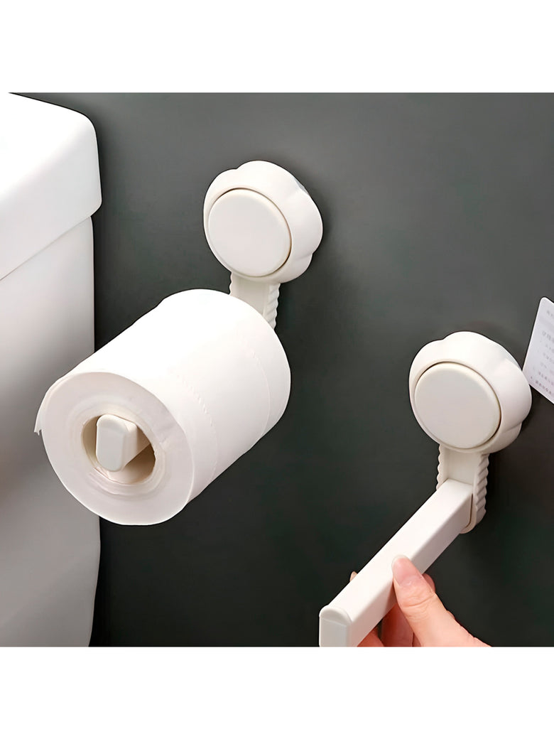Suporte Porta Papel Higiênico Parede Banheiro Ventosa
