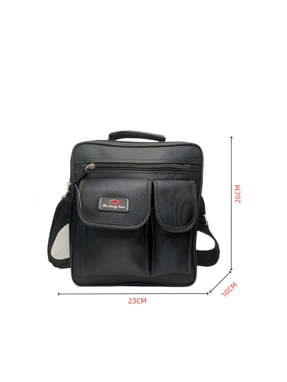 Bolsa Executiva Masculina com Alça Pasta Prática Cor:Marrom