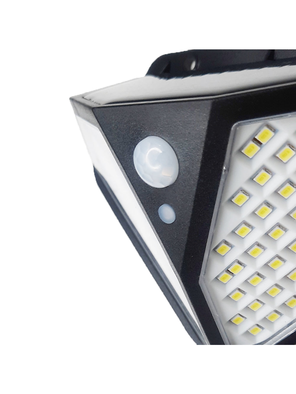 Luminaria Solar Sensorial De Parede 102 Leds A Prova D'Agua