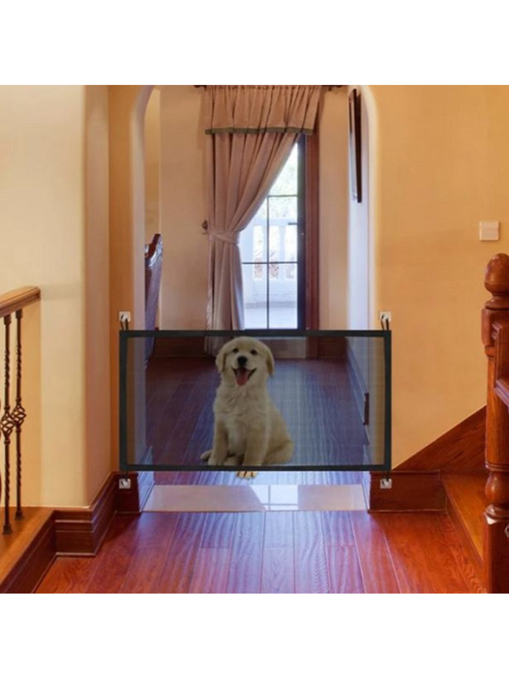Porta Tela Protetora Grade Bebes Cães Gatos Pet 182 x 76 cm