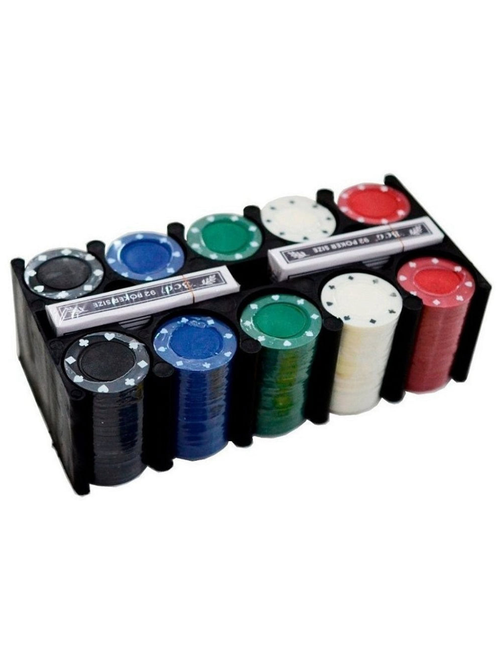 Poker Profissional Chips Jogo Com 200 Fichas