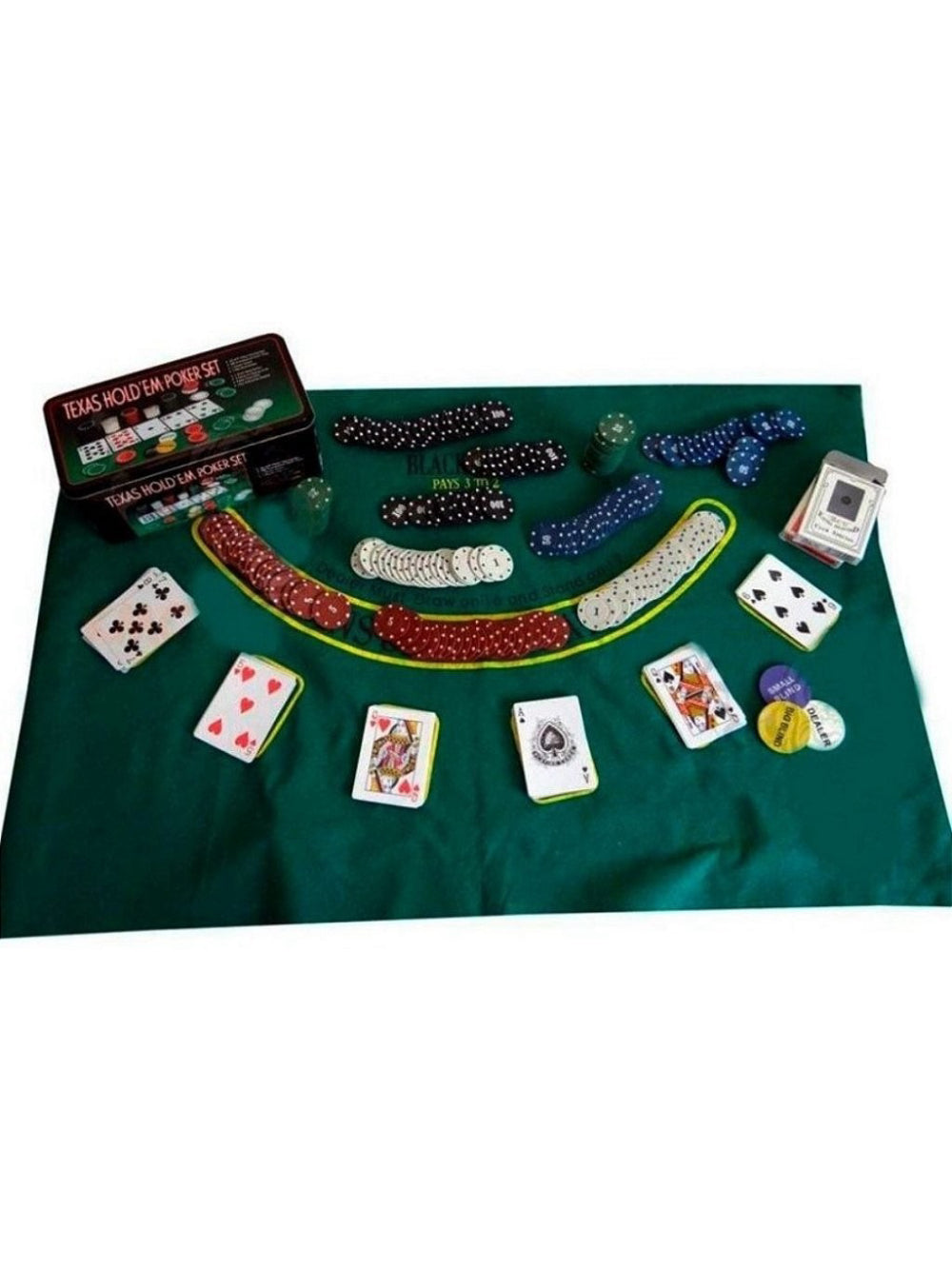 Poker Profissional Chips Jogo Com 200 Fichas