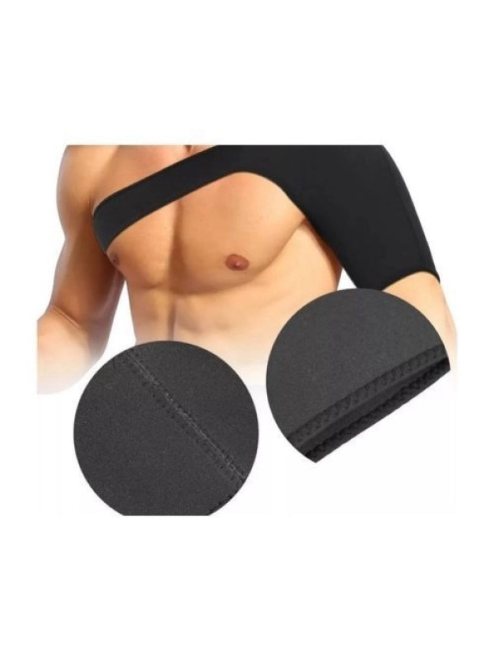 Suporte Protetor Elastico De Ombro E Clavicula