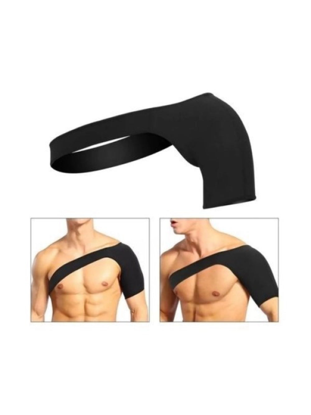 Suporte Protetor Elastico De Ombro E Clavicula