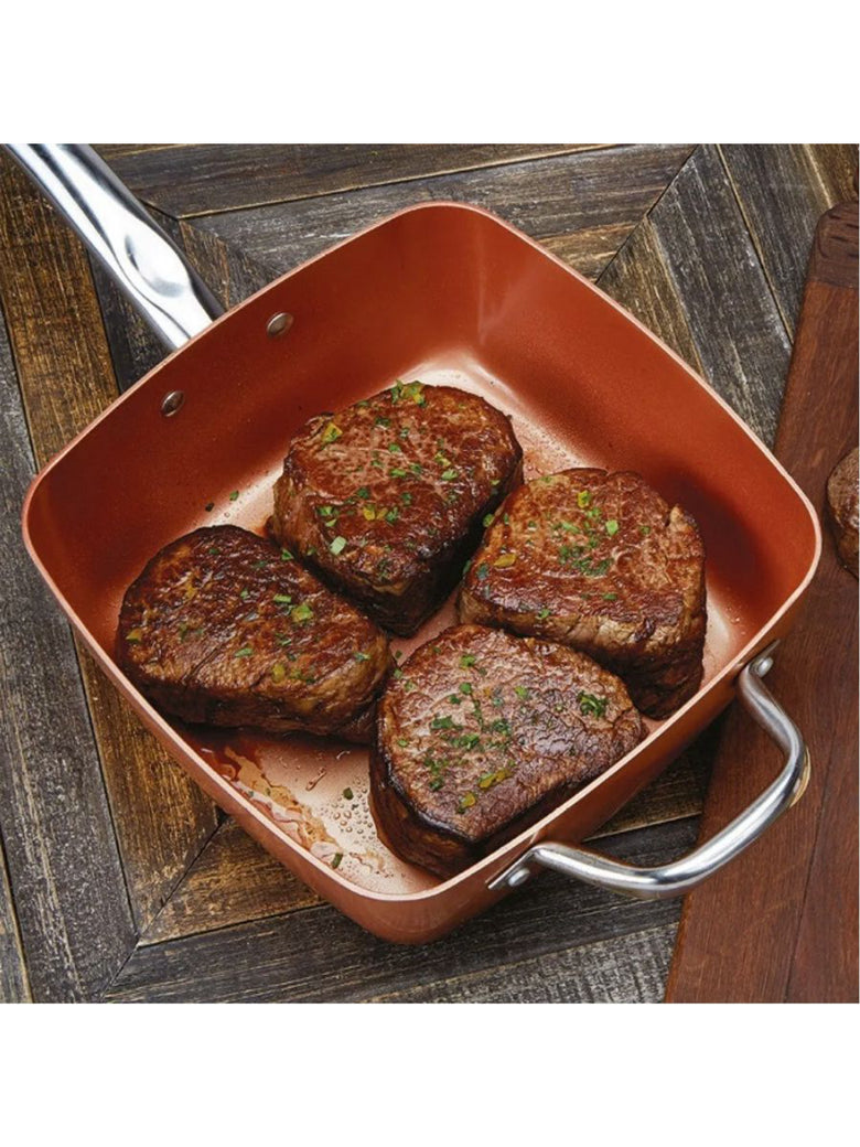 Panela Maxchef Caçarola Antiaderente 24 Cm Laranja