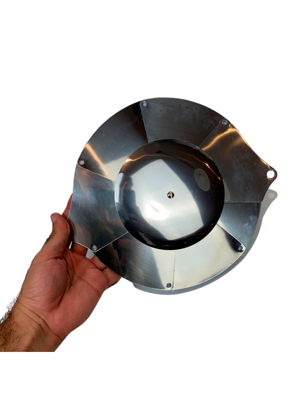 Tampa Universal Multiangulos Aço Inox Redonda Panela