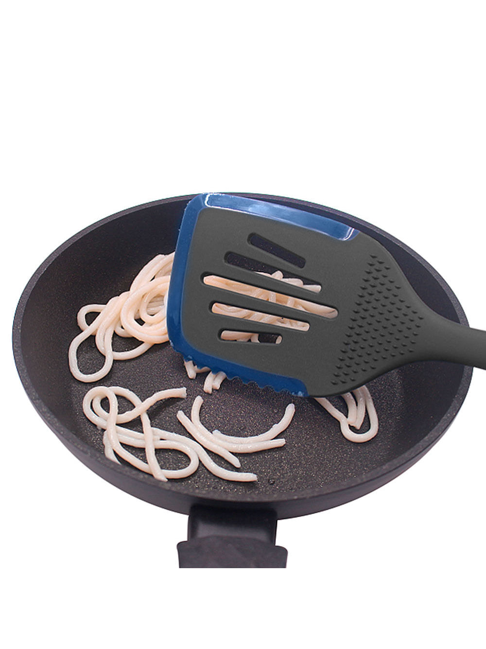 Espátula de Silicone Polishop Ichef Azul