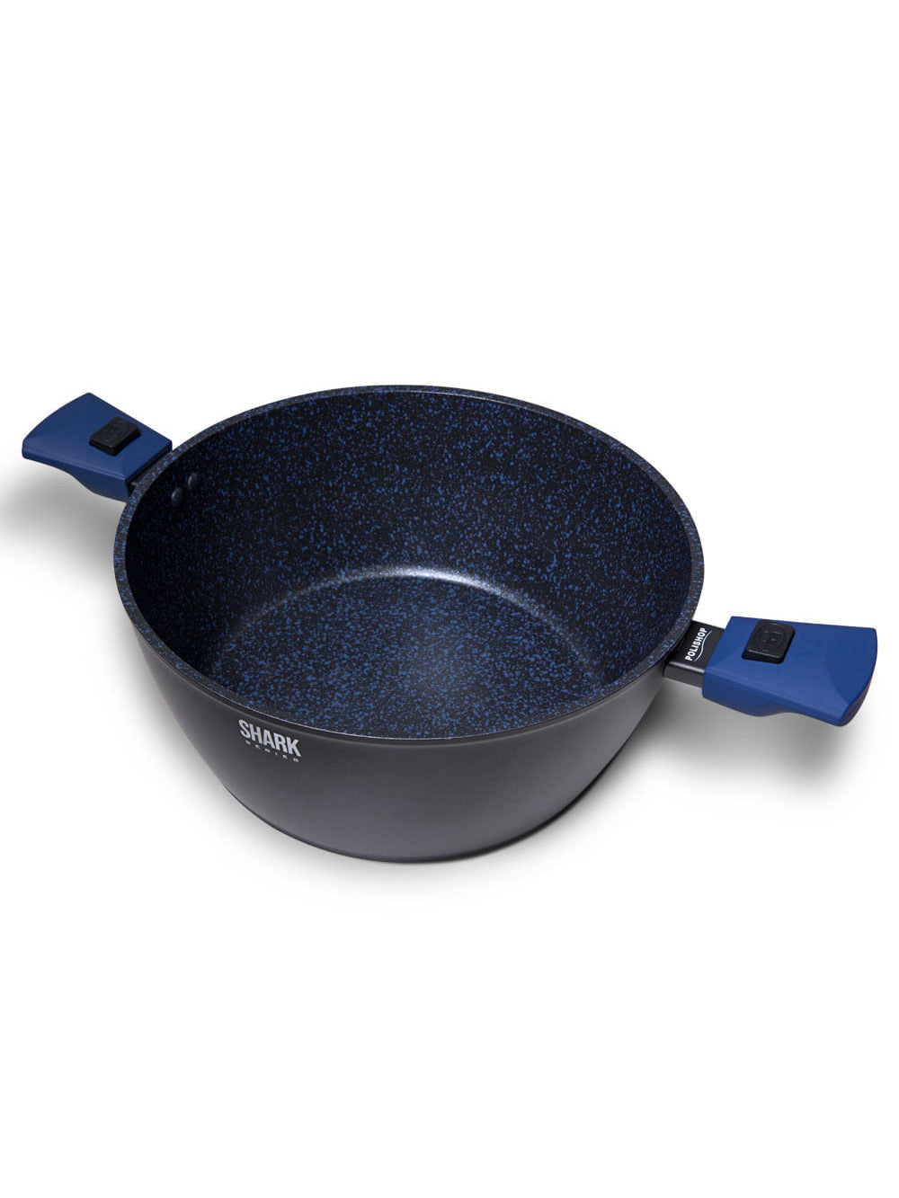 Panela Polishop Ichef Ultra Family Size Shark Series Azul 28cm