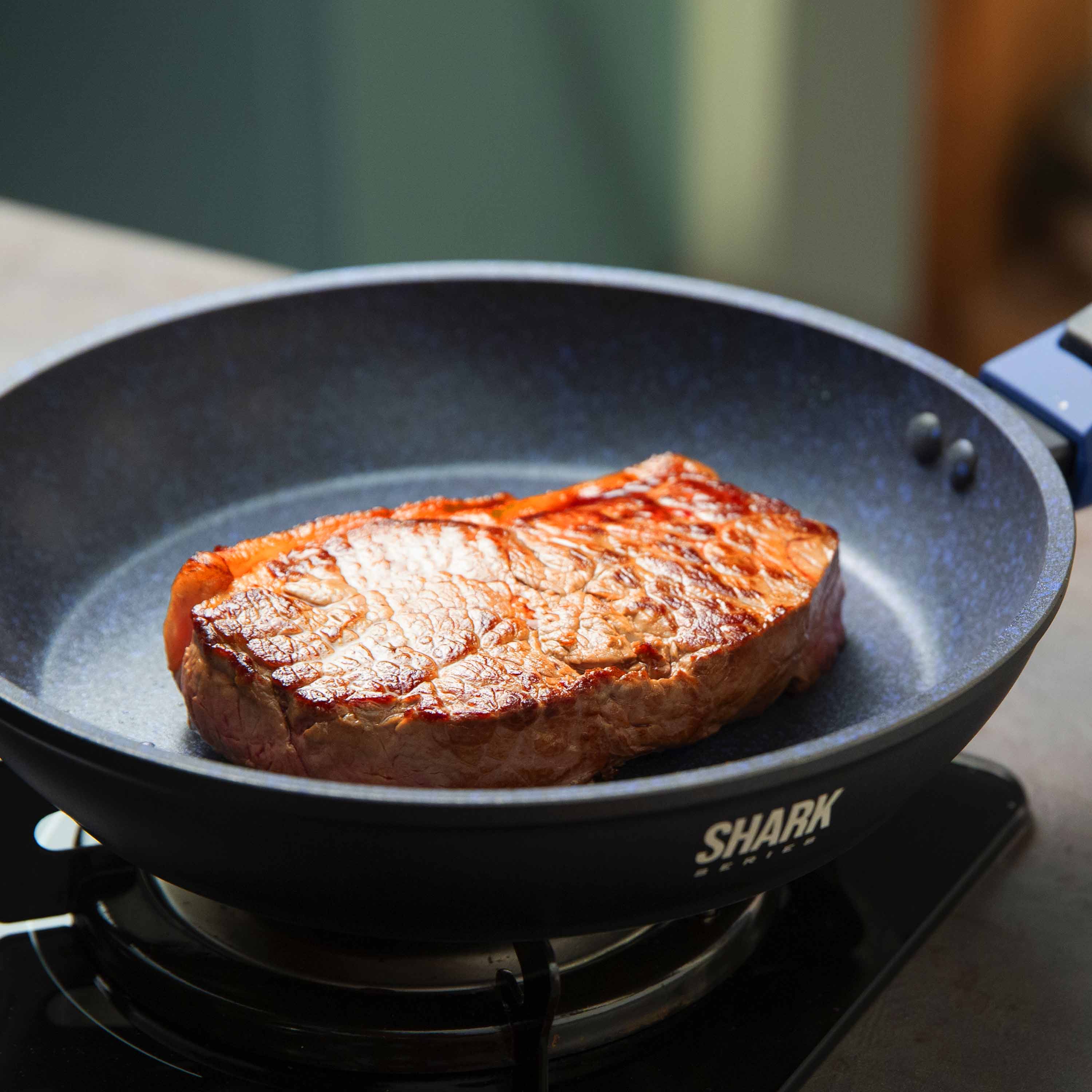 Panela Polishop Ichef Ultra Sauté Petit Shark Series Azul 20cm