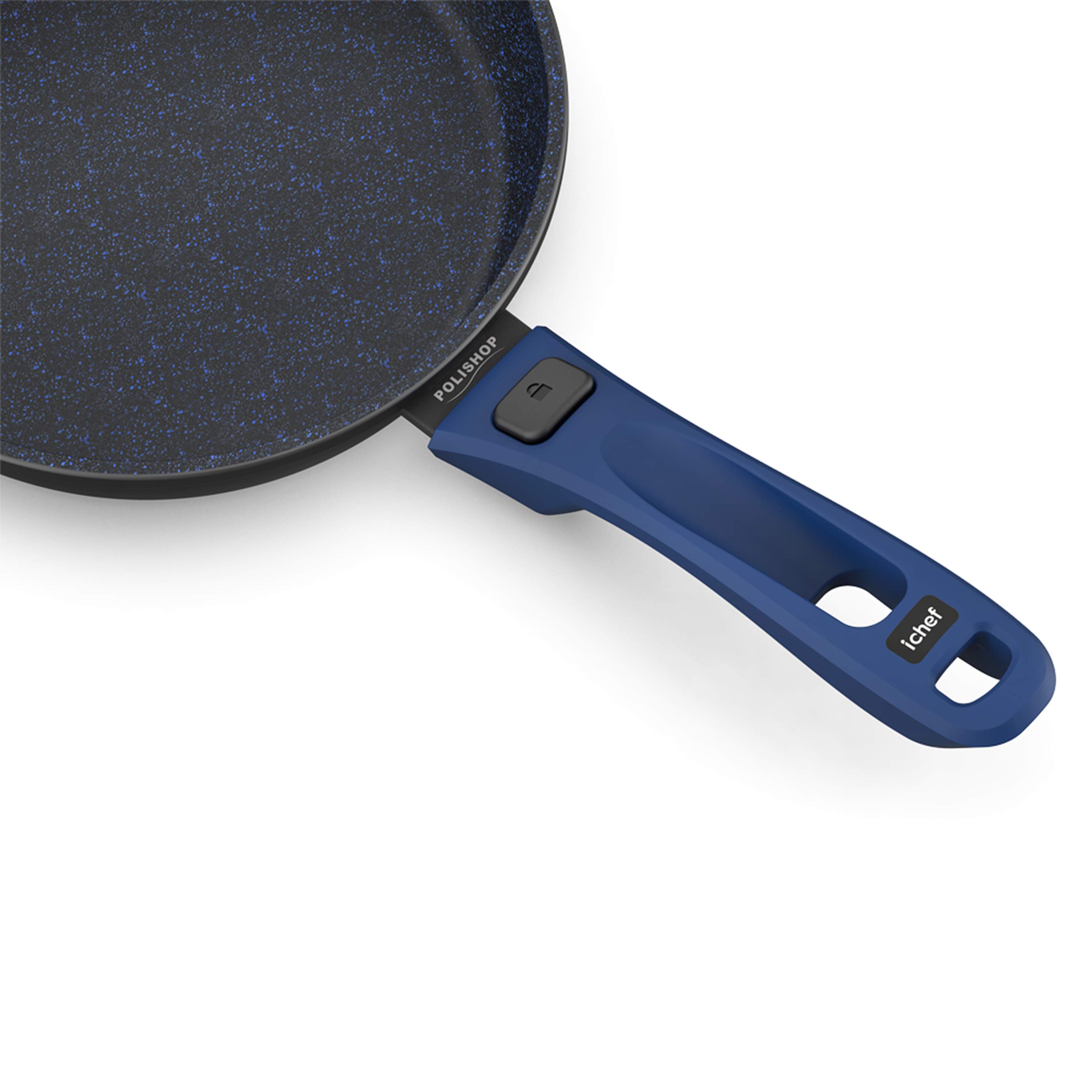 Panela Polishop Ichef Ultra Sauté Petit Shark Series Azul 20cm