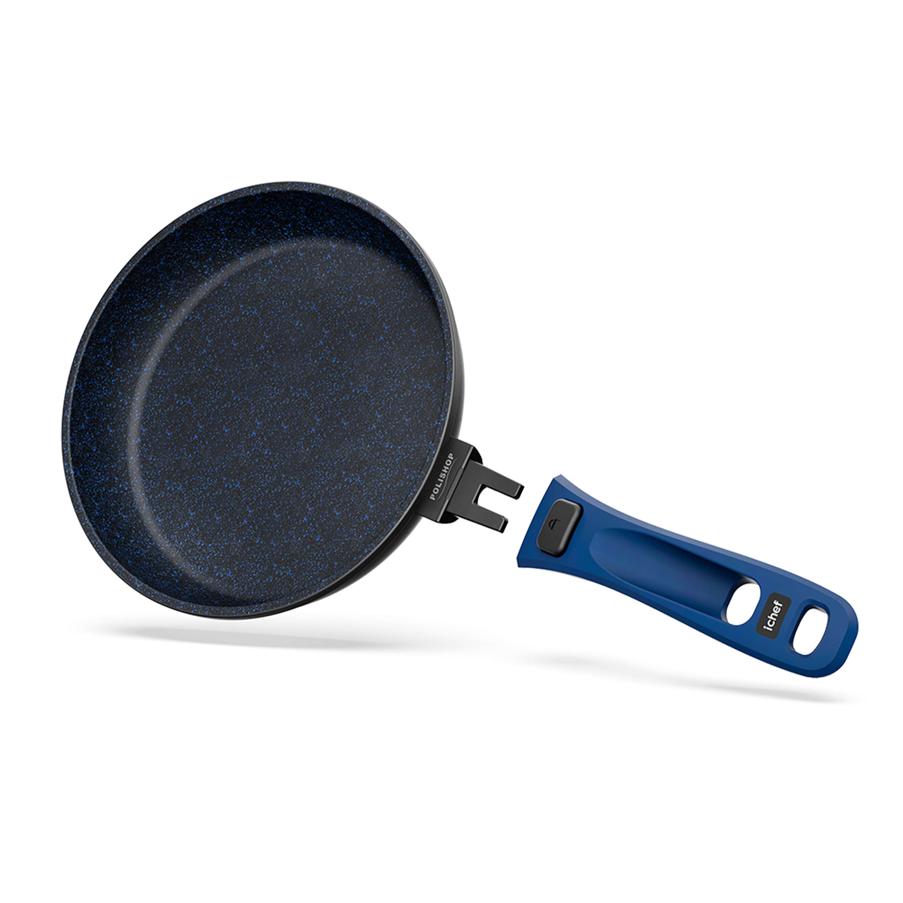 Panela Polishop Ichef Ultra Sauté Petit Shark Series Azul 20cm
