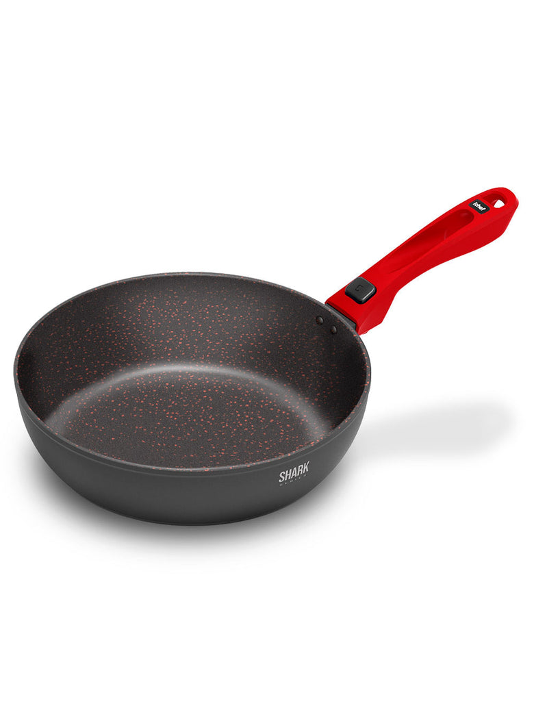 Panela Polishop Ichef Ultra Day By Day Shark Series Vermelha 28cm