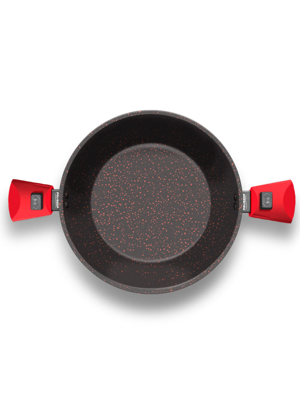 Panela Polishop Ichef Ultra Family Size Shark Series Vermelha 24cm