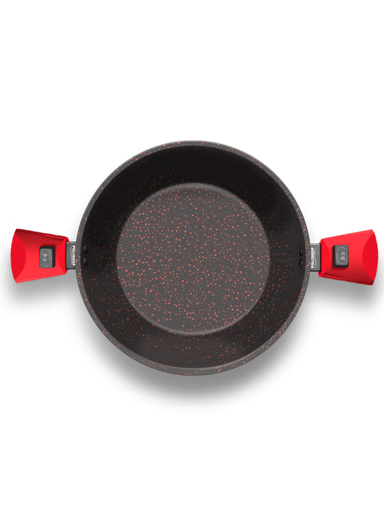 Panela Polishop Ichef Ultra Family Size Shark Series Vermelha 24cm