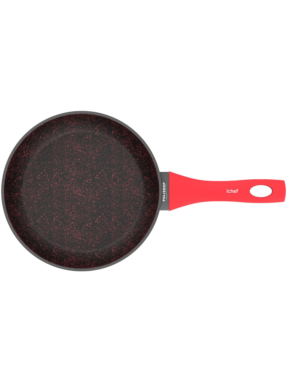 Panela Polishop Ichef Home Sauté Petit Shark Series Vermelha 20cm