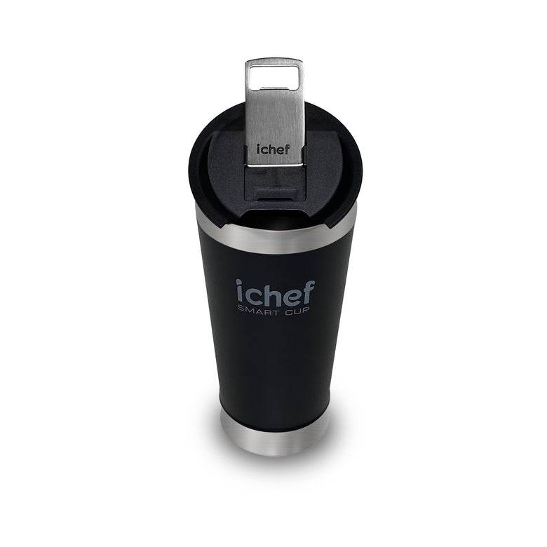 Copo Térmico Polishop Ichef Com Tampa Smart Cup 600 ml