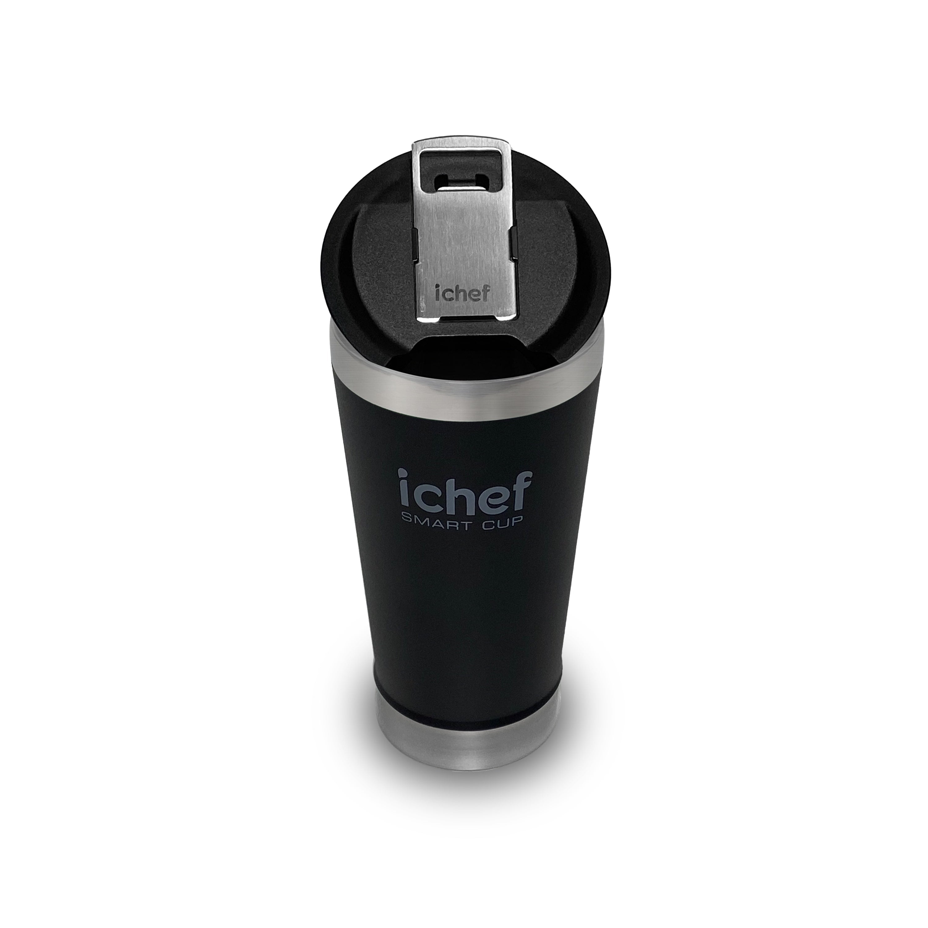 Copo Térmico Polishop Ichef Com Tampa Smart Cup 600 ml
