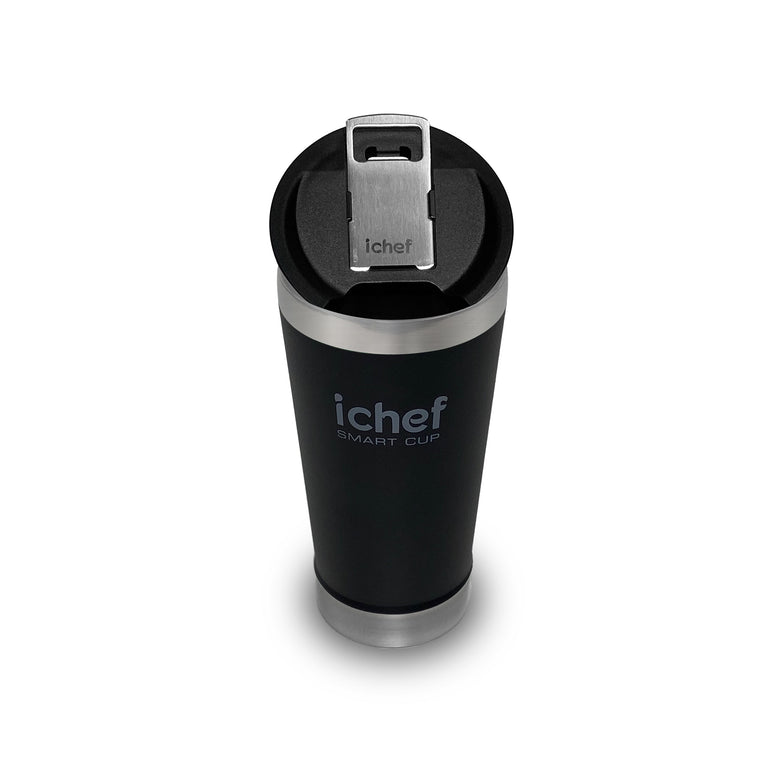 Copo Térmico Polishop Ichef Com Tampa Smart Cup 600 ml