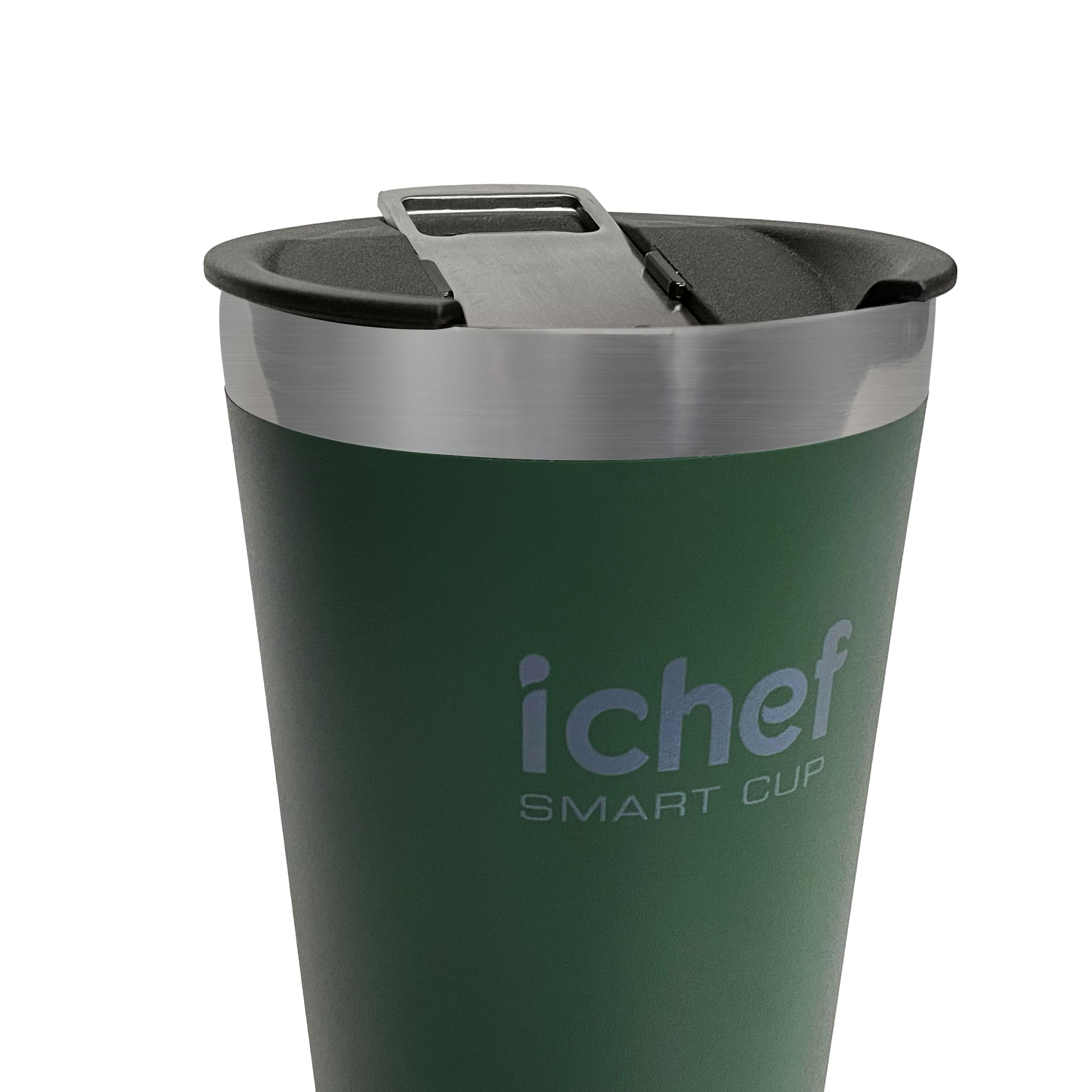 Copo Térmico Polishop Ichef Com Tampa Smart Cup 600 ml