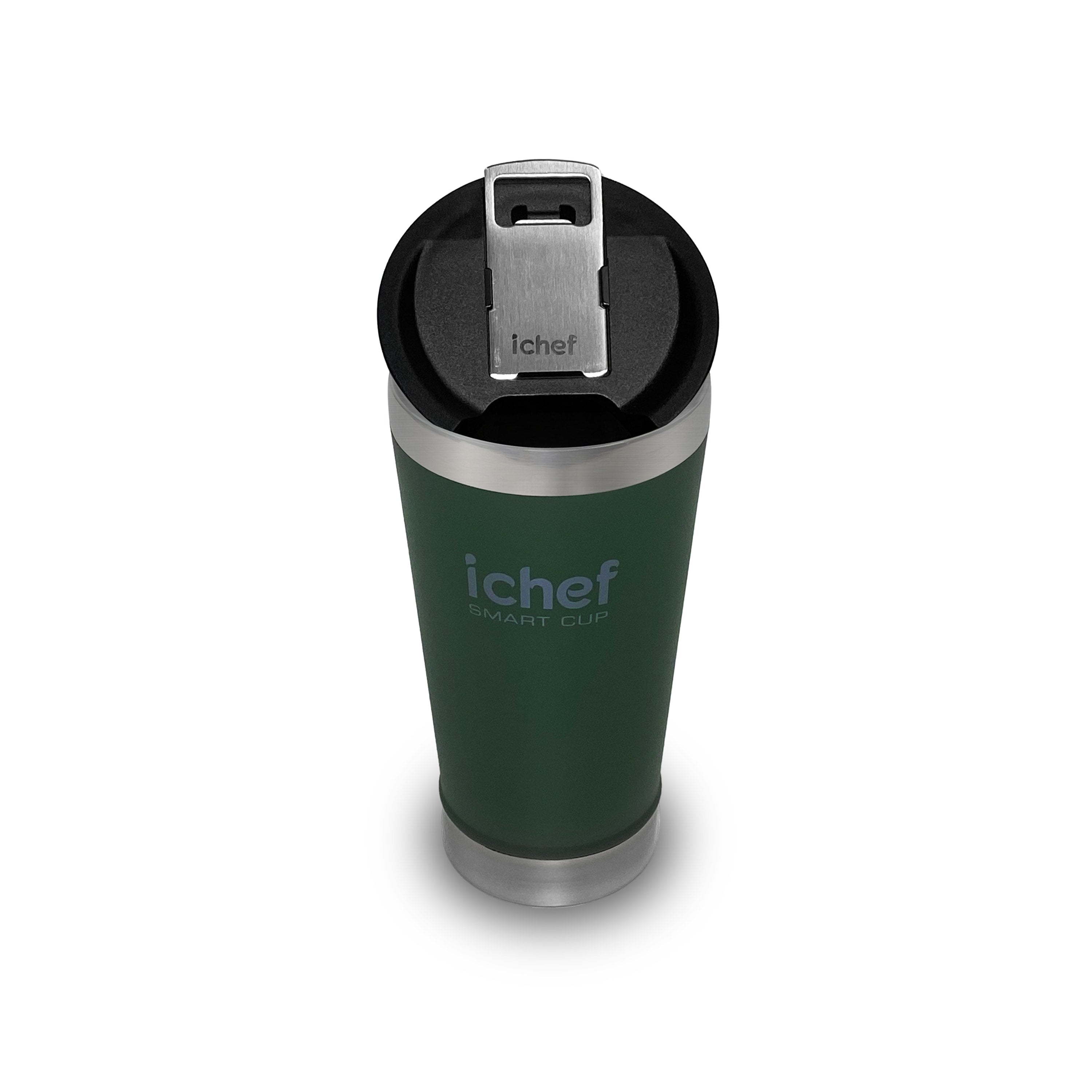 Copo Térmico Polishop Ichef Com Tampa Smart Cup 600 ml