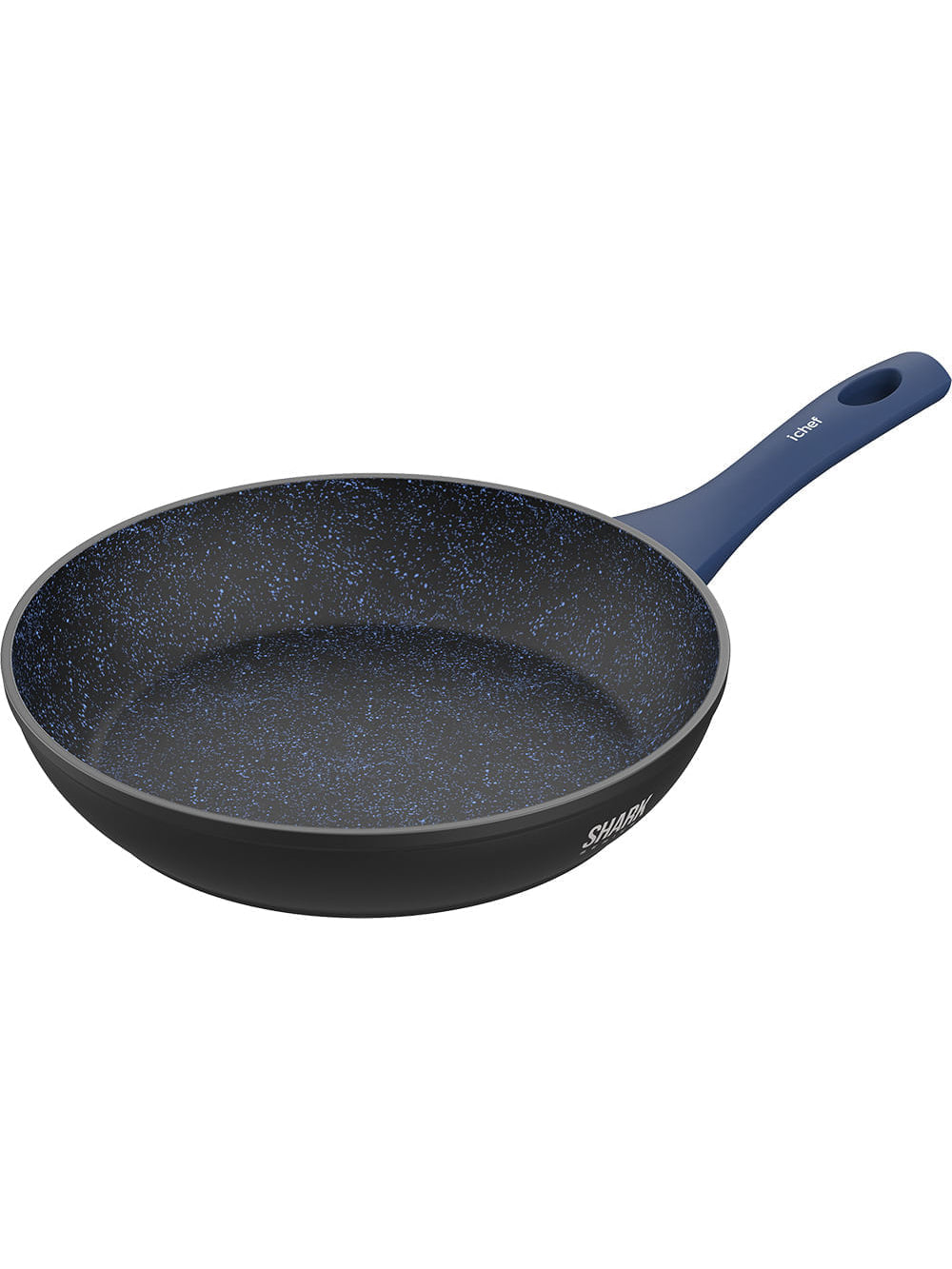 Panelas Ichef Home Sauté Grand e Family Size com Tampa de Vidro 24Cm Azul
