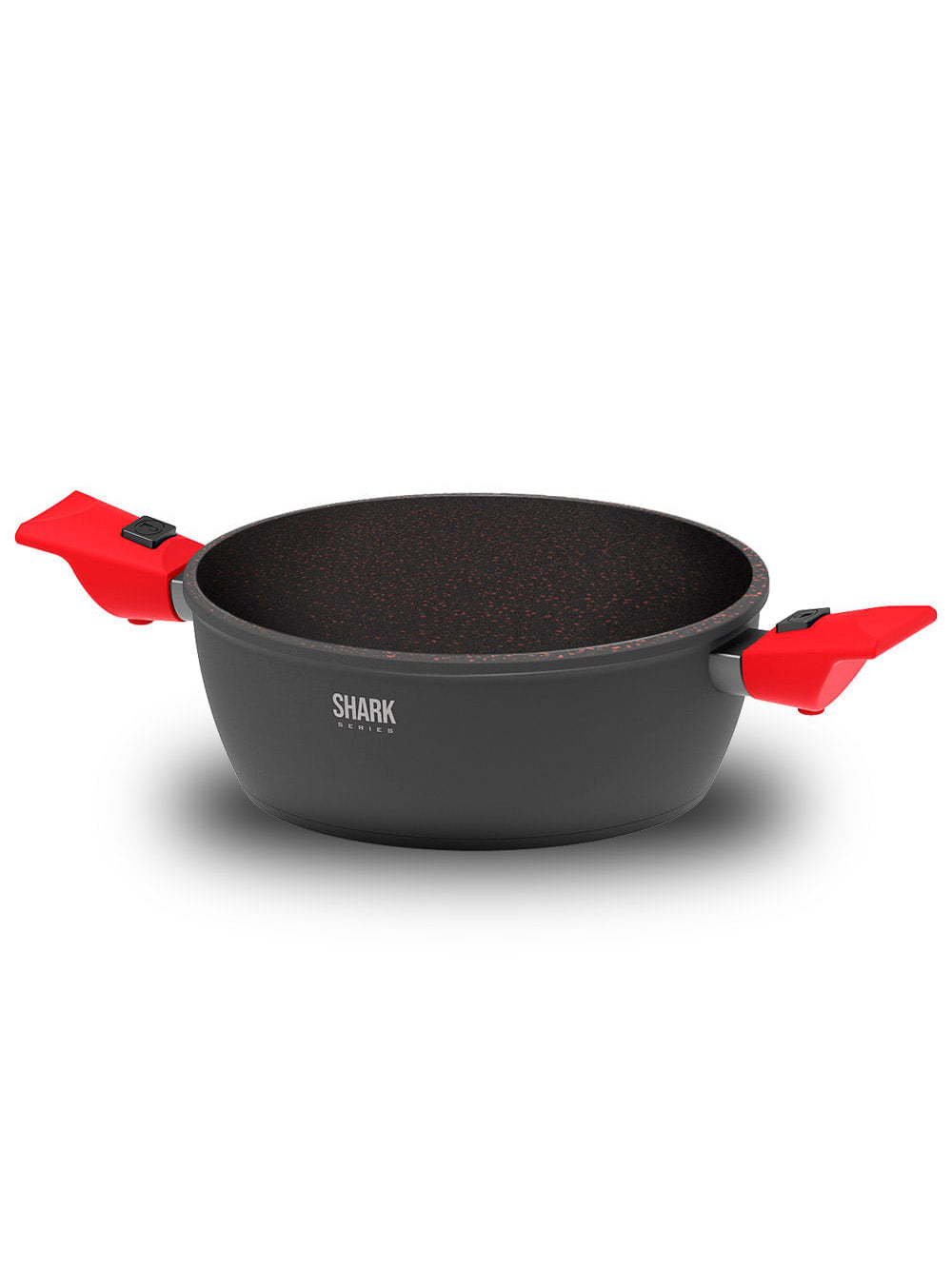 Panelas Ultra Family Size, Day by Day, Sauté Grand e Tampa de Vidro Ichef 24cm - Vermelha