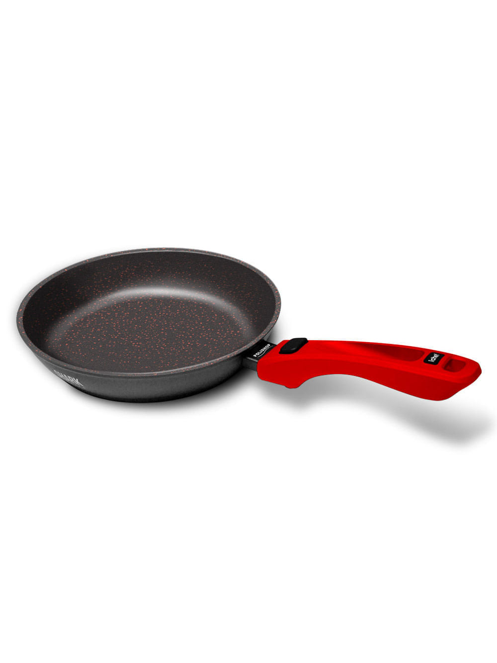 Panelas Ultra Family Size, Day by Day, Sauté Grand e Tampa de Vidro Ichef 24cm - Vermelha