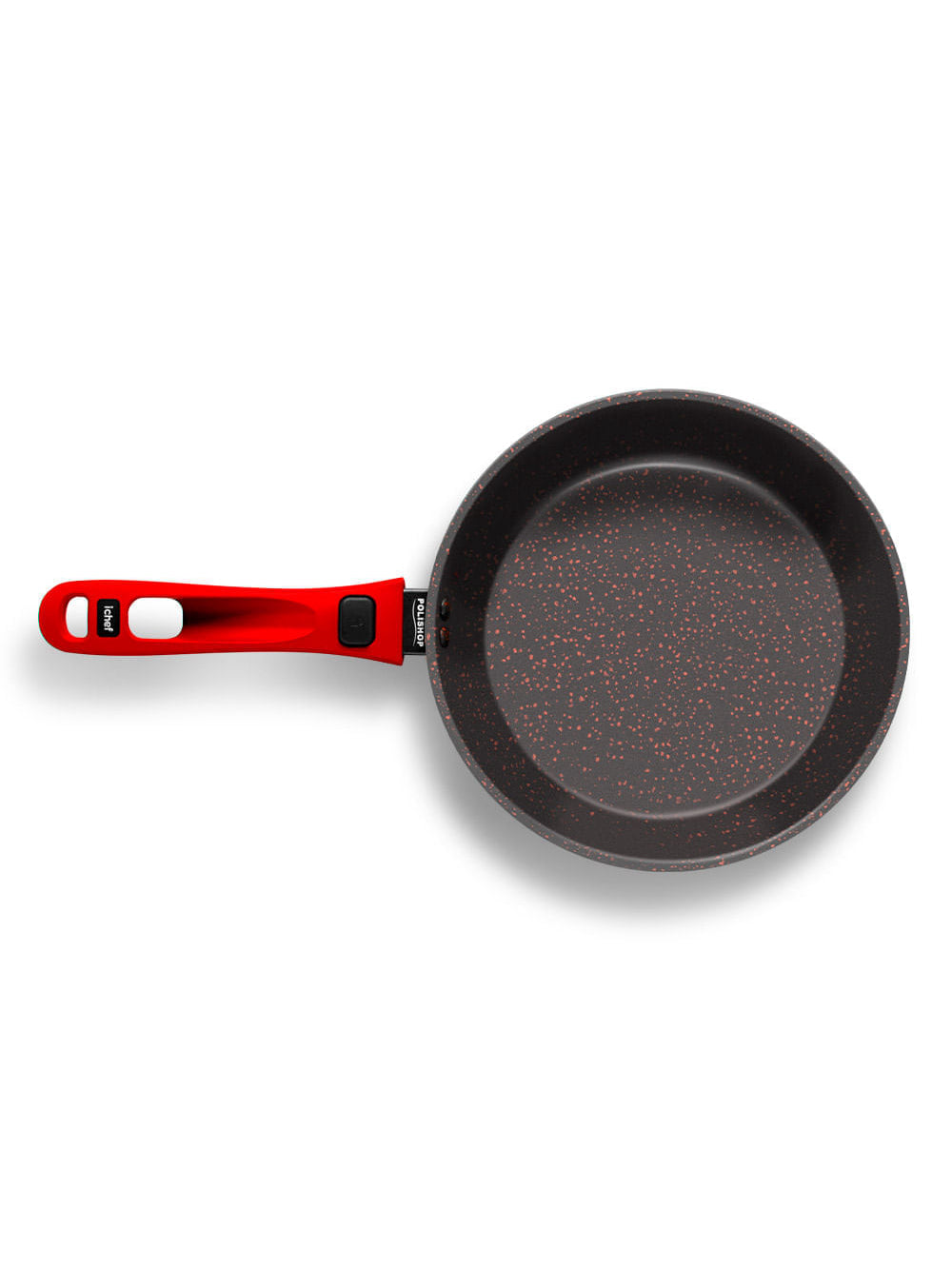 Panelas Ultra Family Size, Day by Day, Sauté Grand e Tampa de Vidro Ichef 24cm - Vermelha