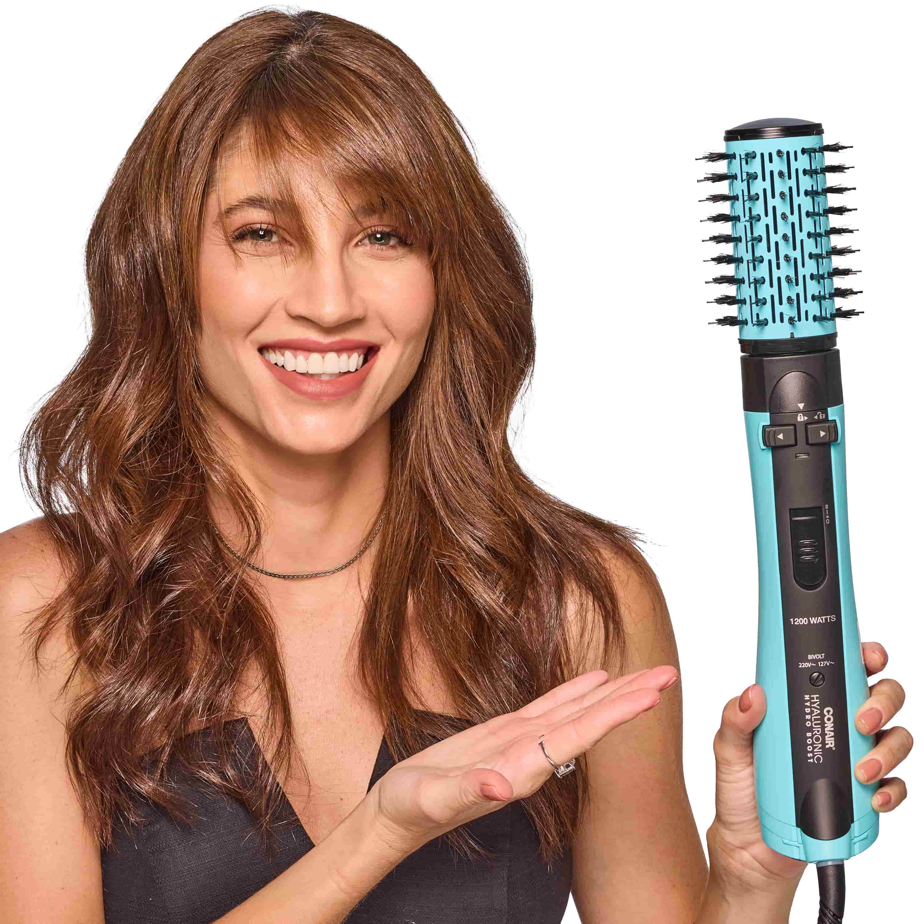 Escova Secadora Rotativa Rotating Hyaluronic Conair