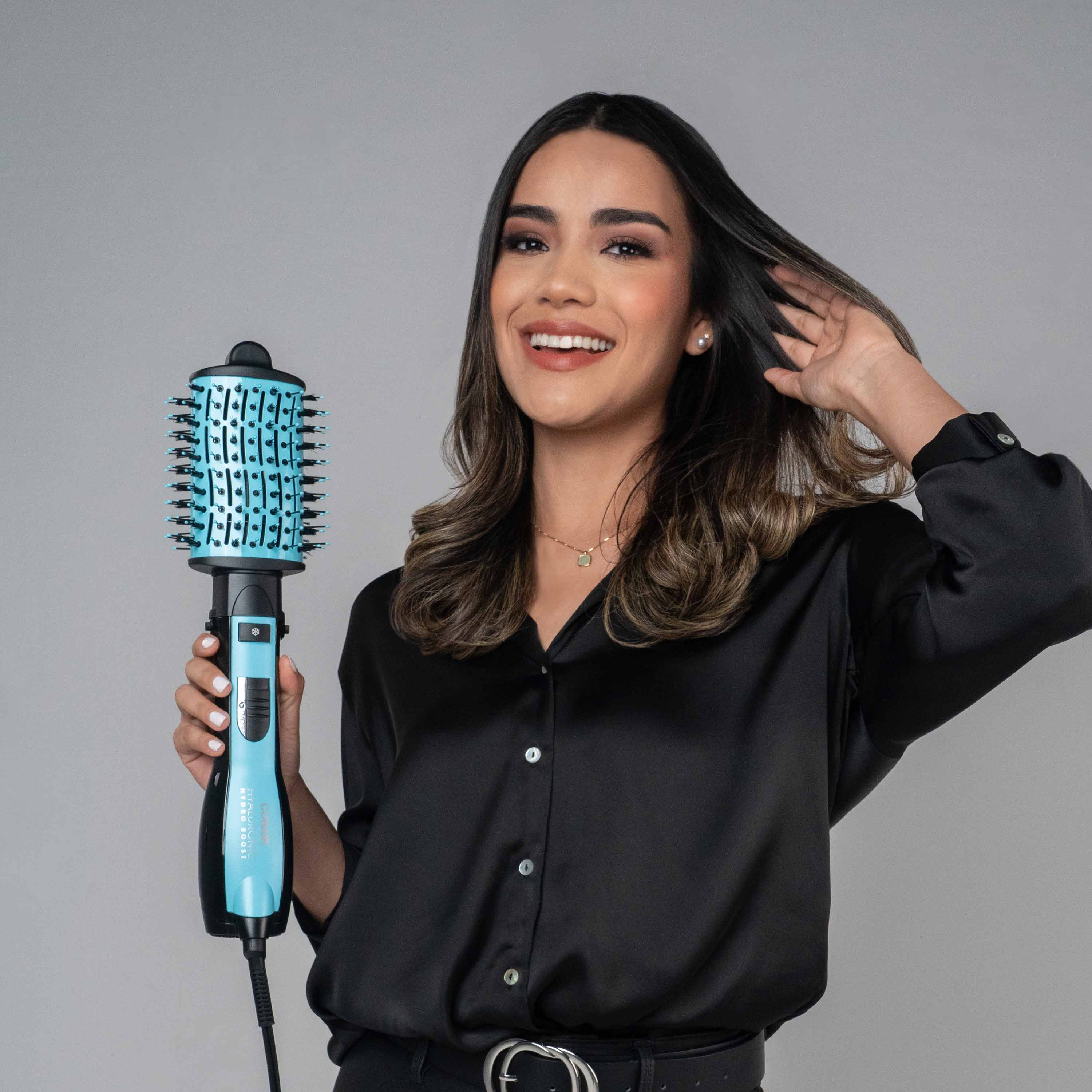Escova Secadora e Modeladora Hyaluronic Conair
