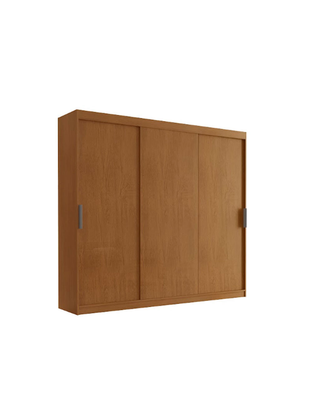 Guarda Roupa Casal Vitor em MDF com 3 Portas e 6 Cabideiros Moderna