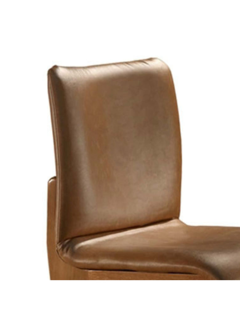 Conjunto com 2 cadeiras Bella Gold em Madeira Maciça para Sala de Jantar Mobillare