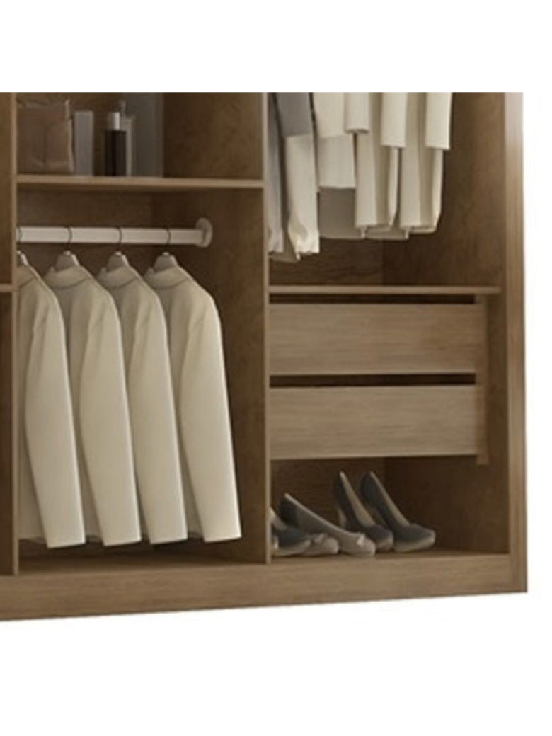 Closet Berlim Convencional 4 Gavetas MDF Rufato