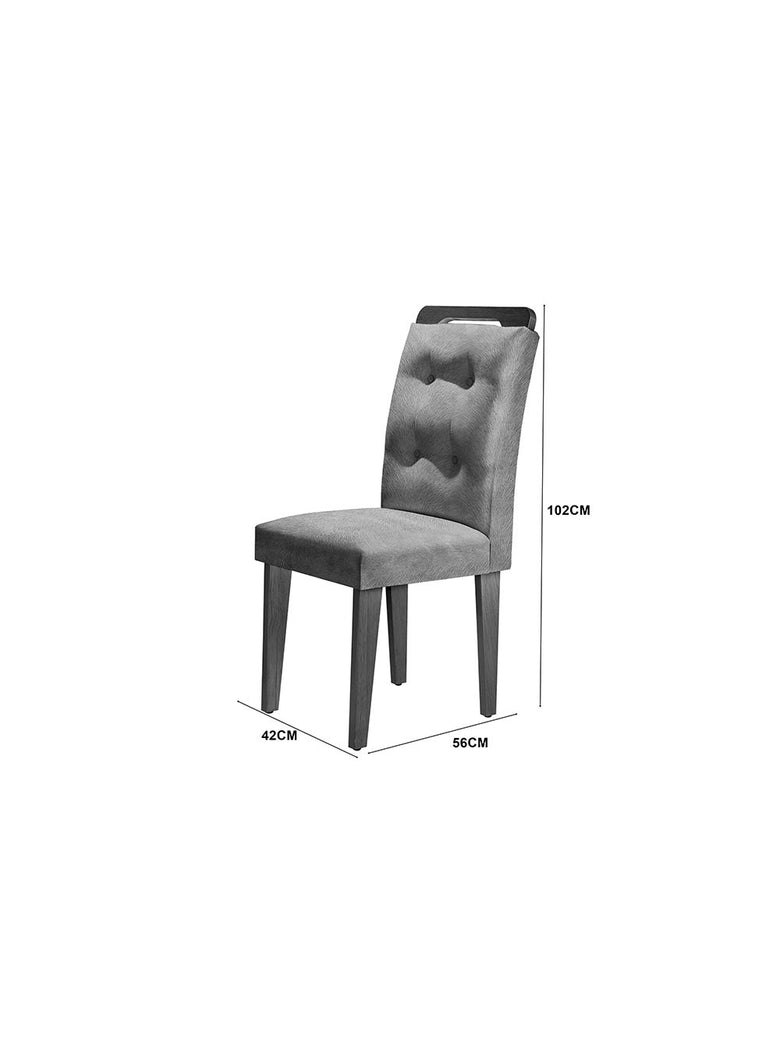 Conjunto Com 4 Cadeiras Para Sala de Jantar Carol Rufato
