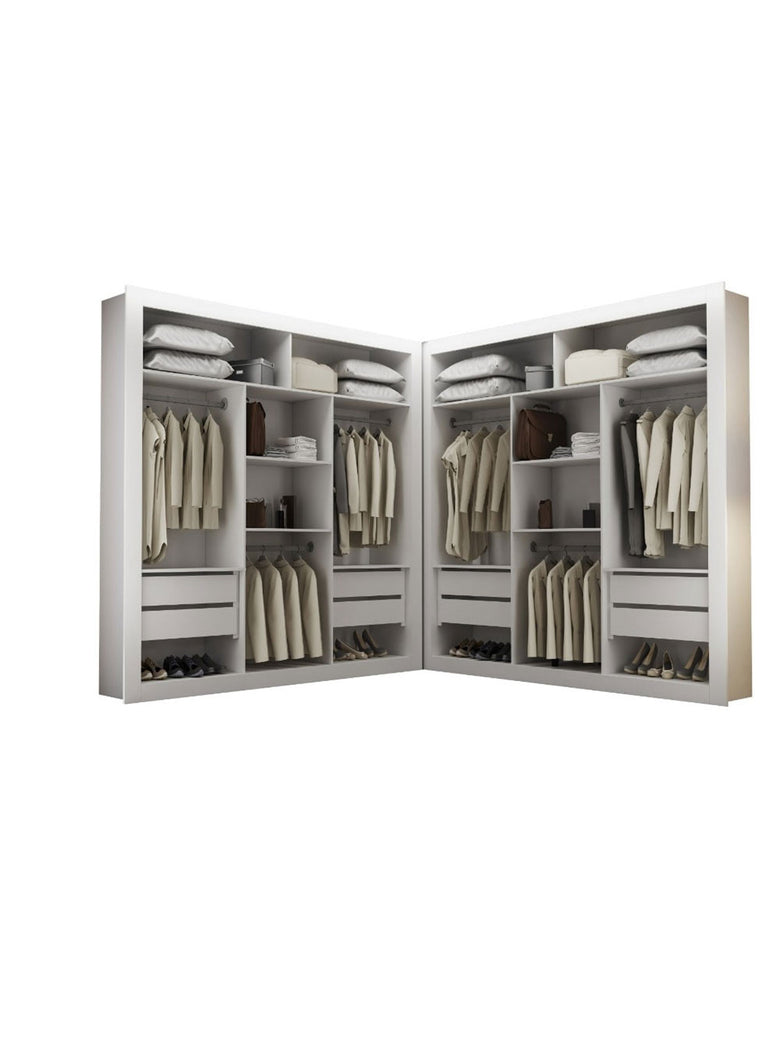Closet Berlim Premium 8 Gavetas MDF Convencional Rufato