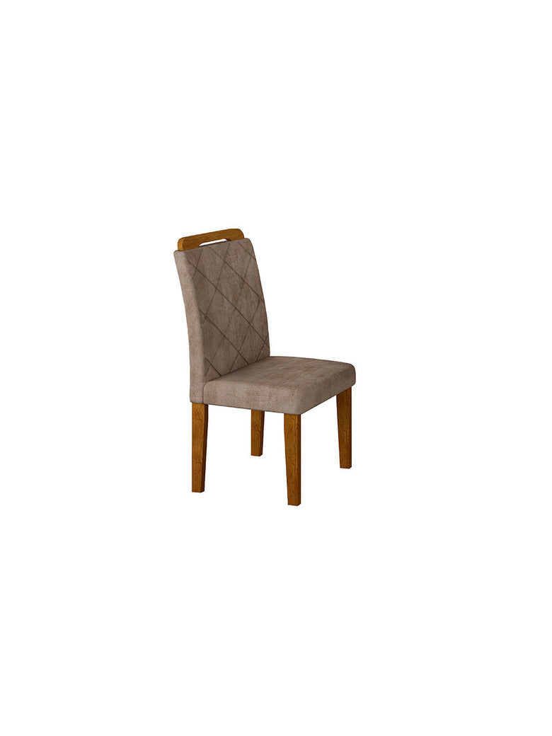 Conjunto Com 4 Cadeiras Para Sala de Jantar Melissa Rufato