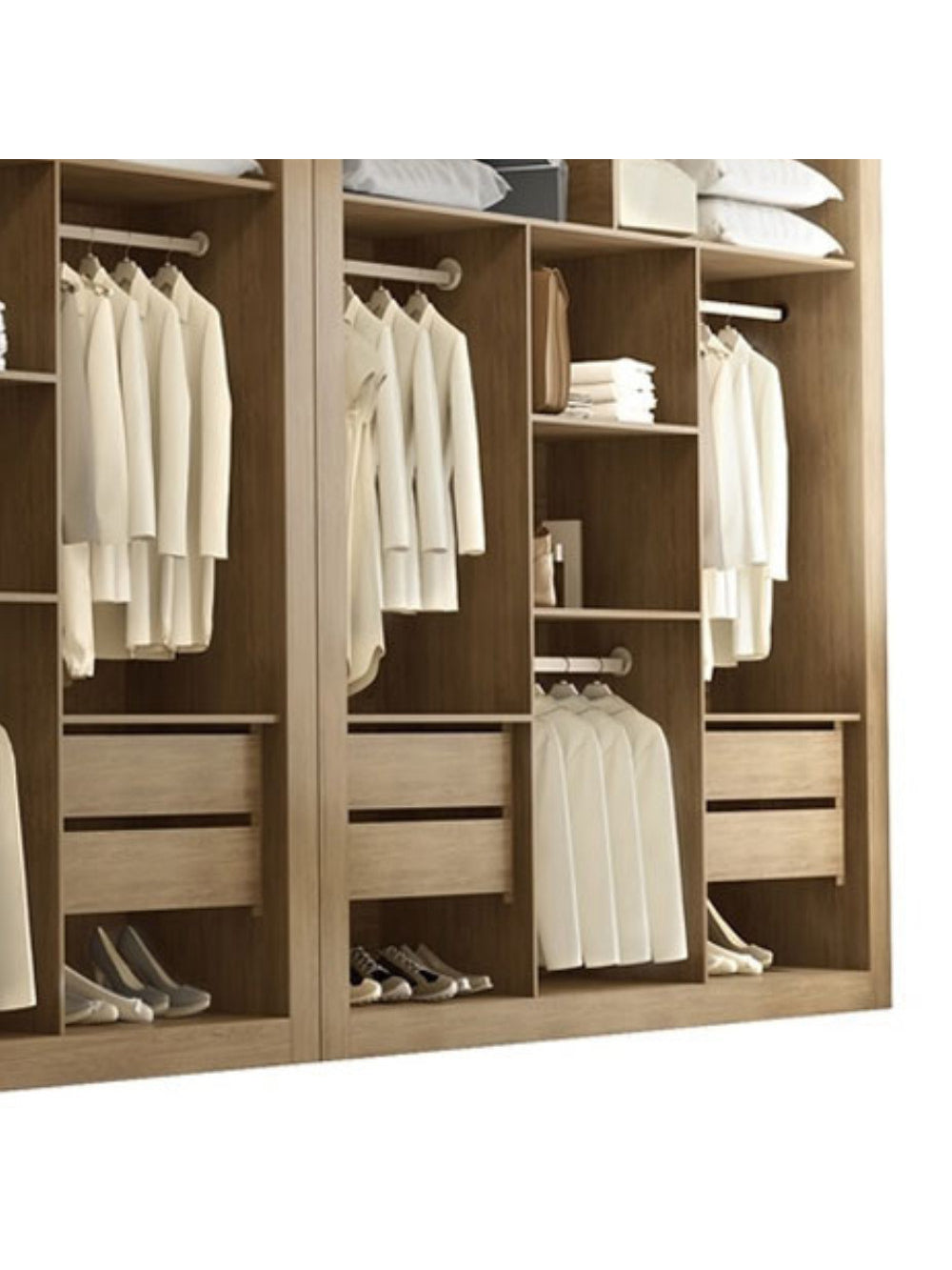 Closet Berlim Premium 8 Gavetas MDF Convencional Rufato