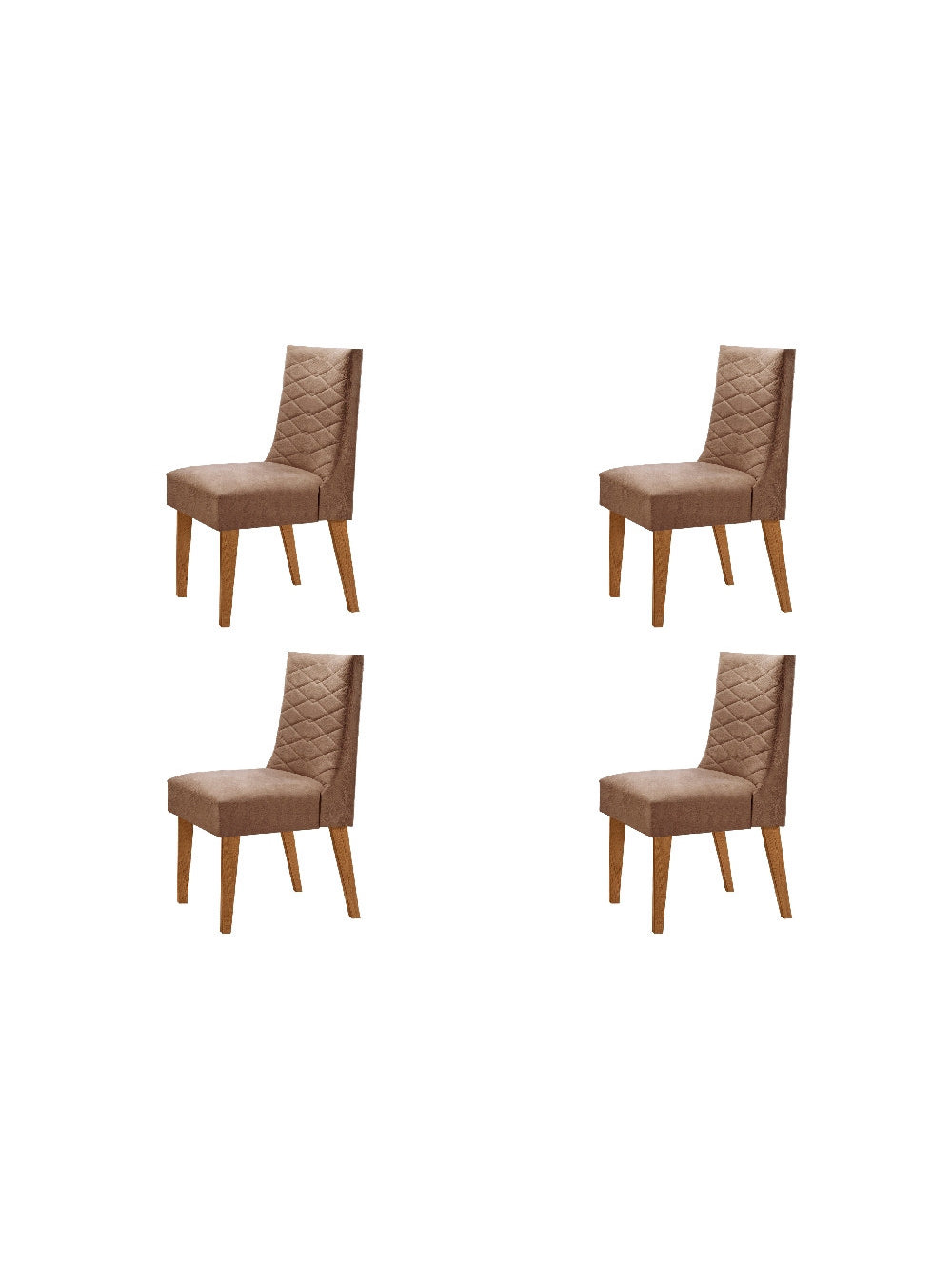 Conjunto Com 4 Cadeiras Safira Rufato