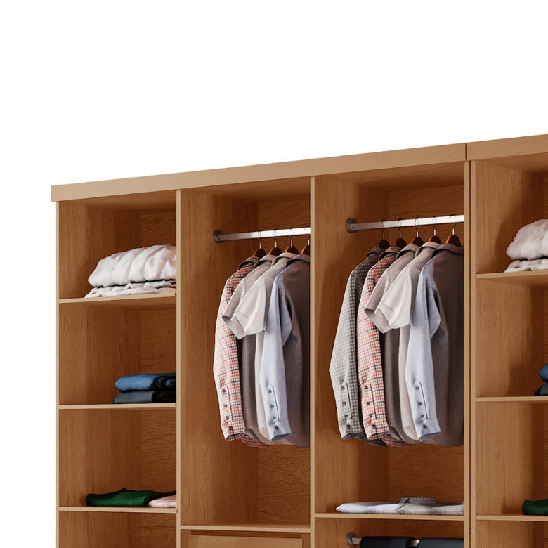 Closet Casal Hera Premium 4 Gavetas e 10 prateleiras MDF Rufato