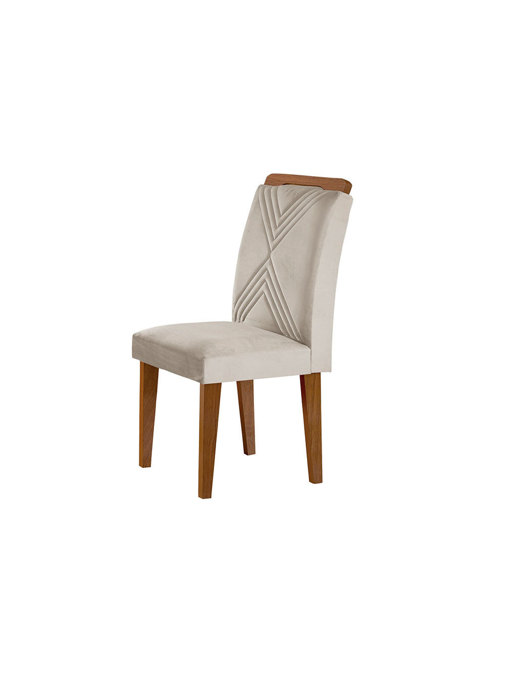 Conjunto Com 2 Cadeiras Sarah para Sala de Jantar em MDF Rufato