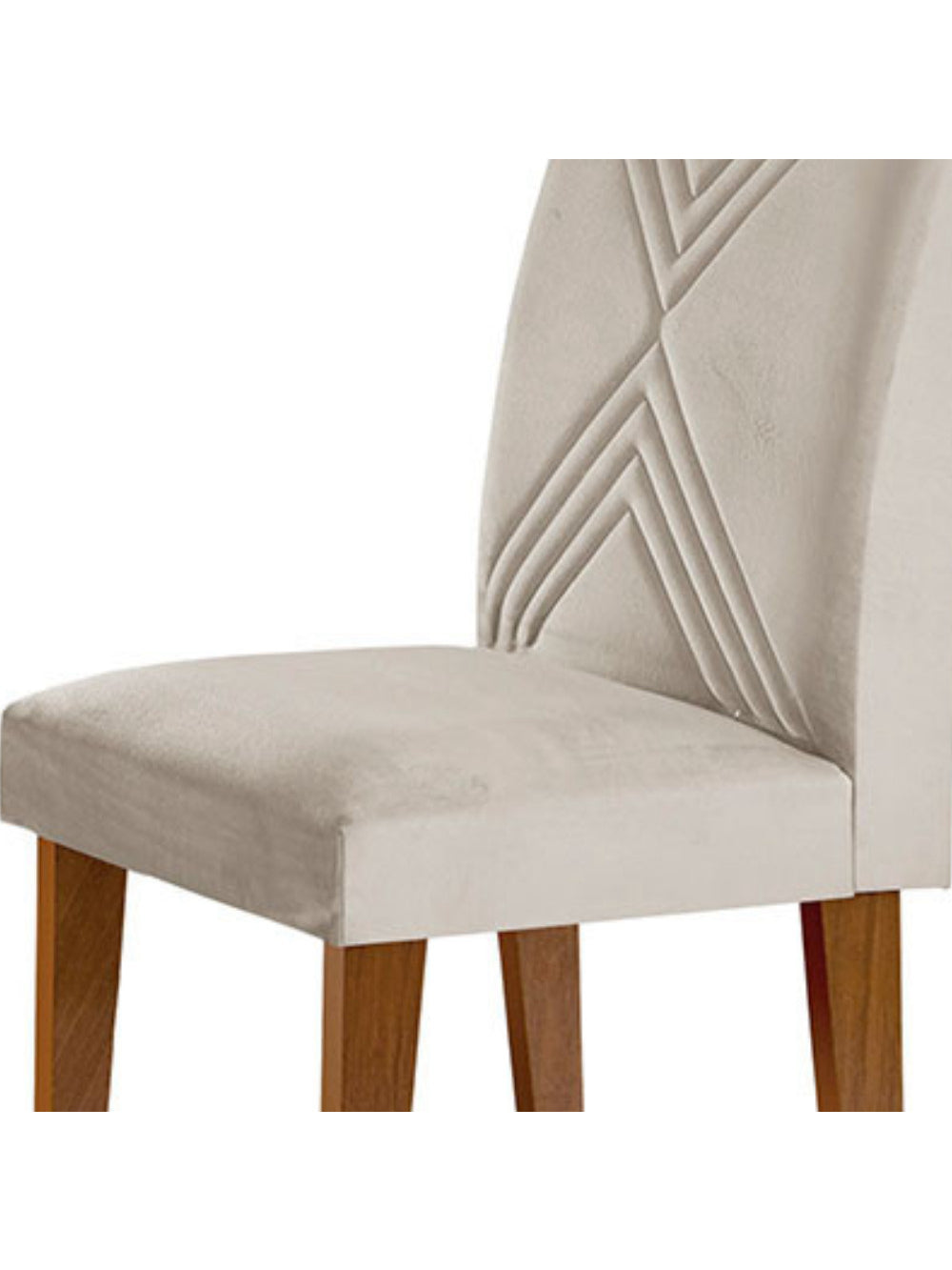 Conjunto Com 2 Cadeiras Sarah para Sala de Jantar em MDF Rufato