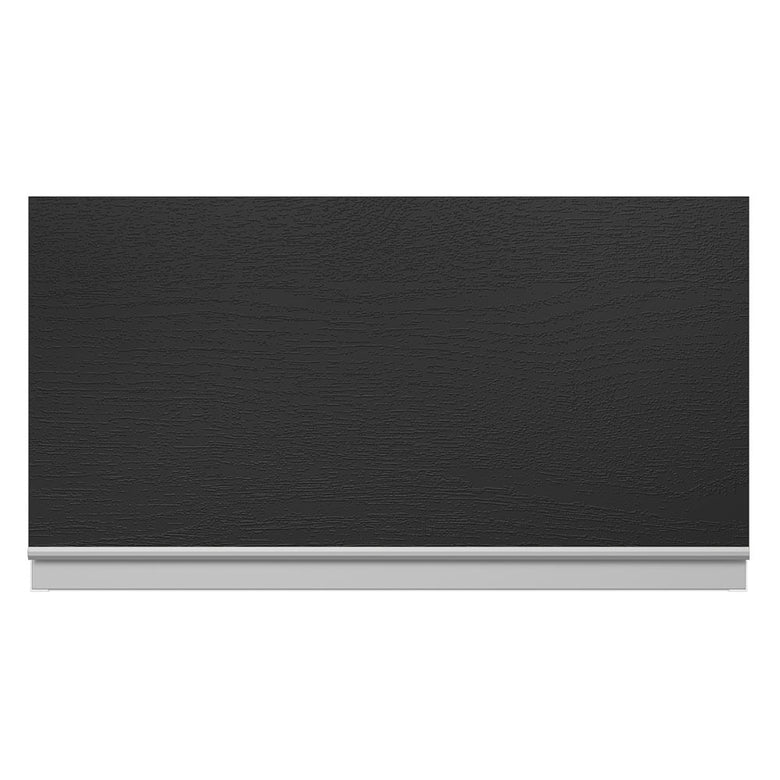 Armário Aéreo 100% MDF 60 cm 1 Porta Basculante Branco/Preto Acordes Madesa