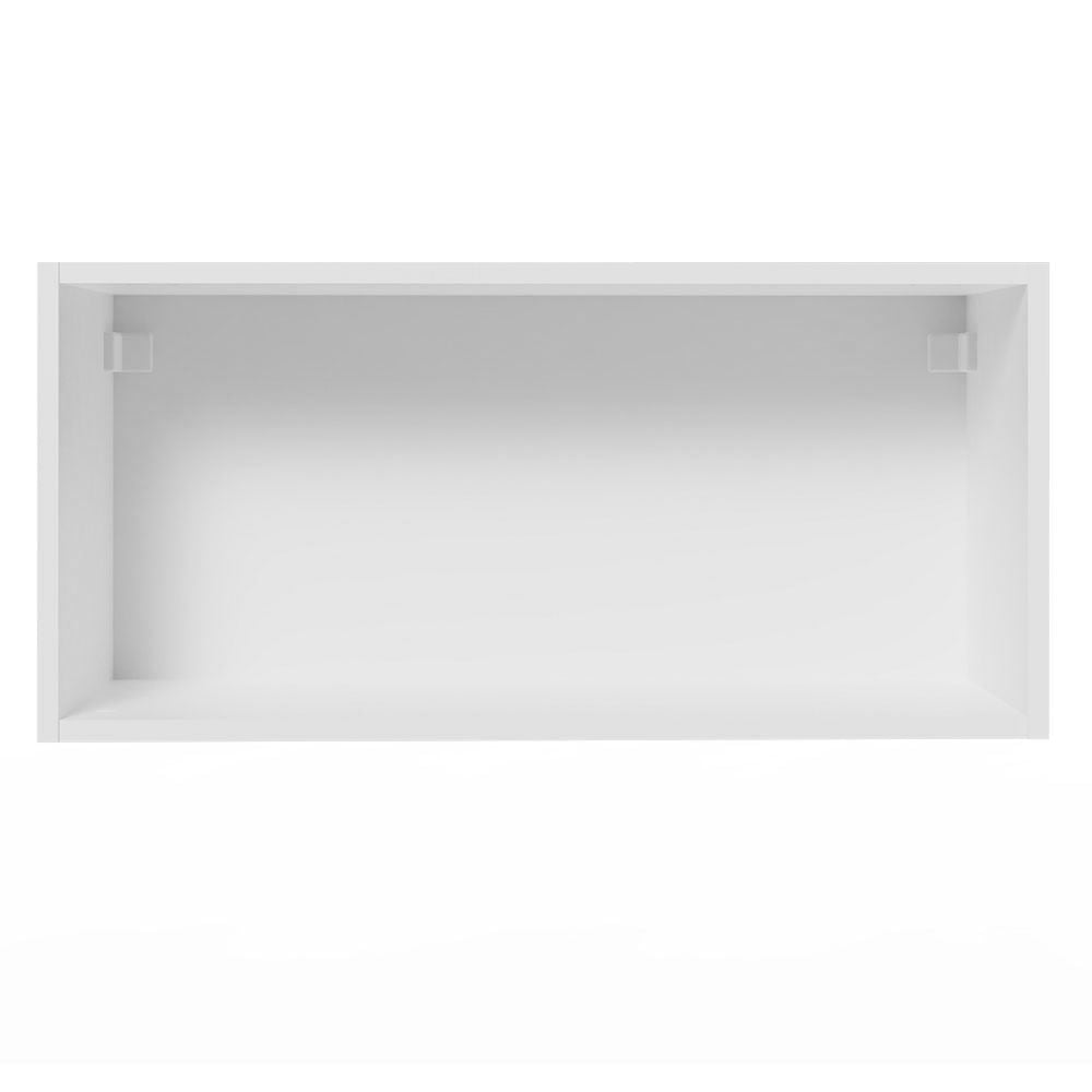 Armário Aéreo 70 cm 1 Porta Basculante Branco/Crema Agata Madesa