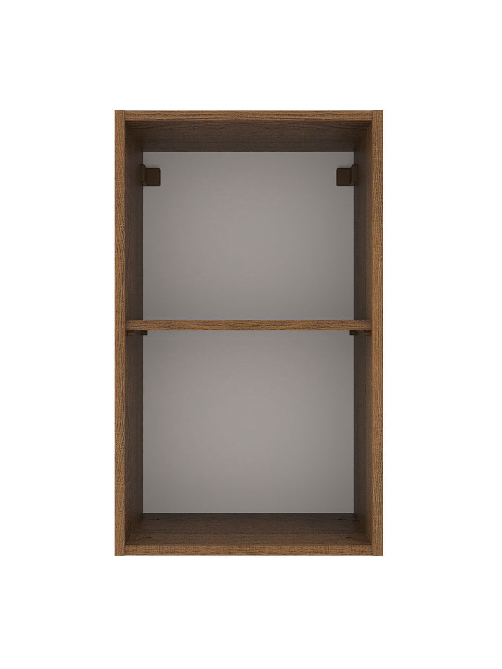 Armário Aéreo 40 cm 1 Porta Rustic/Crema Agata Madesa