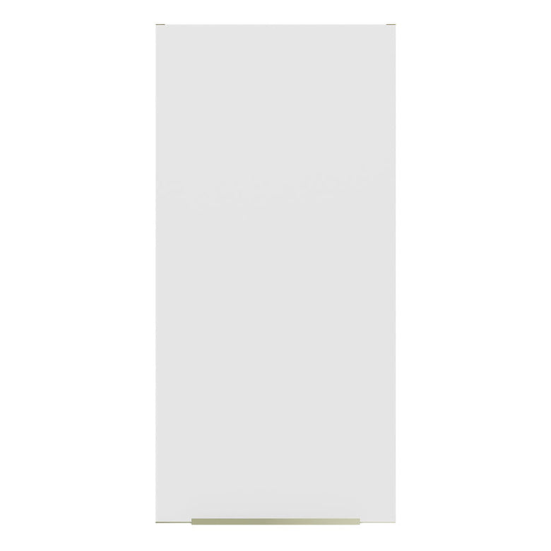 Armário Aéreo 40 x 83 cm 1 Porta Rustic/Branco Veludo Lux Madesa