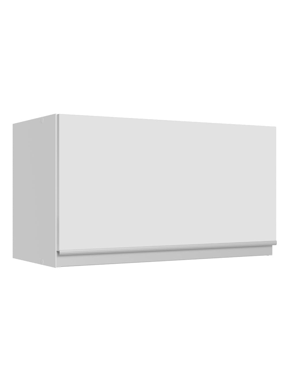 Armário Aéreo 100% MDF 60 cm 1 Porta Basculante Branco Smart Madesa - Branco